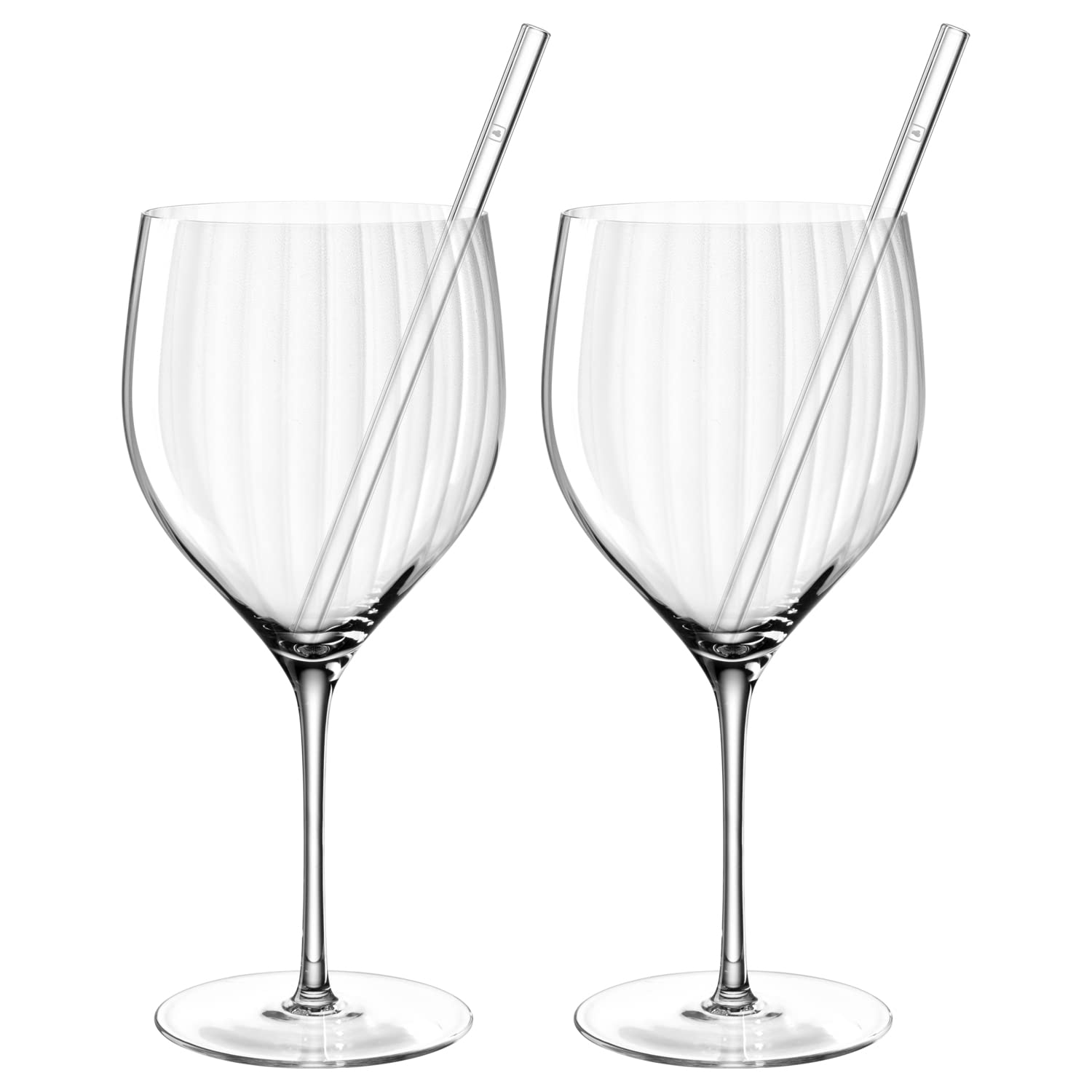 LEONARDO  (レオナルド) タンブラー＆ストロー６個セット 365ml LEONARDO (レオナルド) タンブラー＆ストロー6個セット 365ml